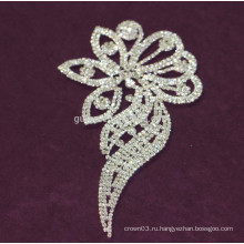 Оптовые кристаллические bridal appliques rhinestone